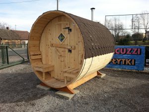 sauna ogrodowa