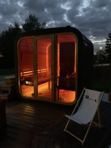 Sauna ogrodowa infrared