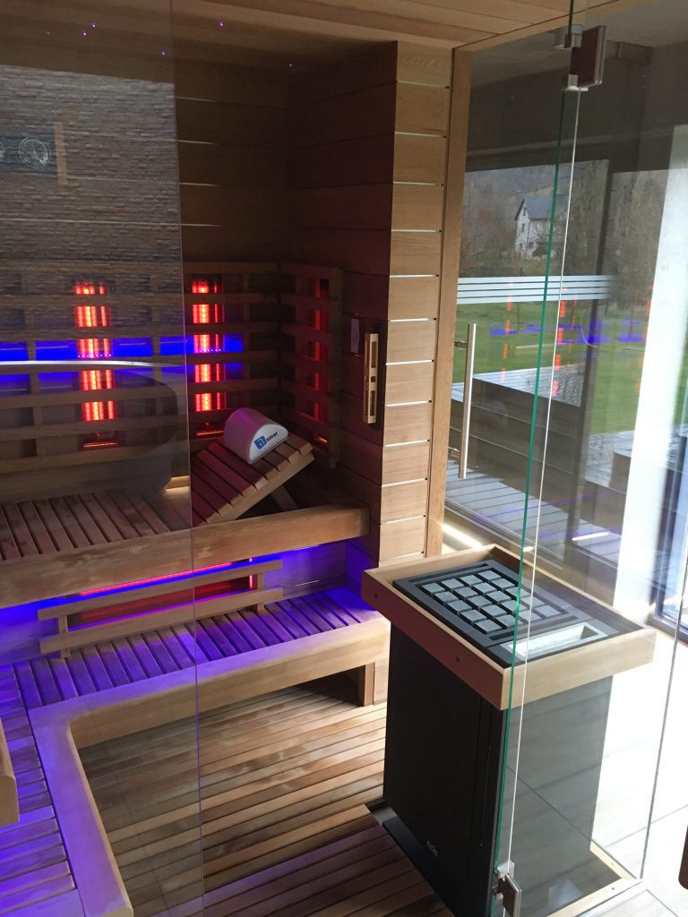 sauna infrared asmar