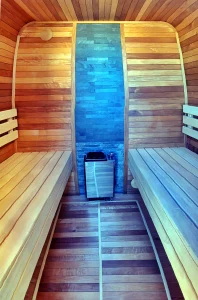 sauna ogrodowa wnetrze 2