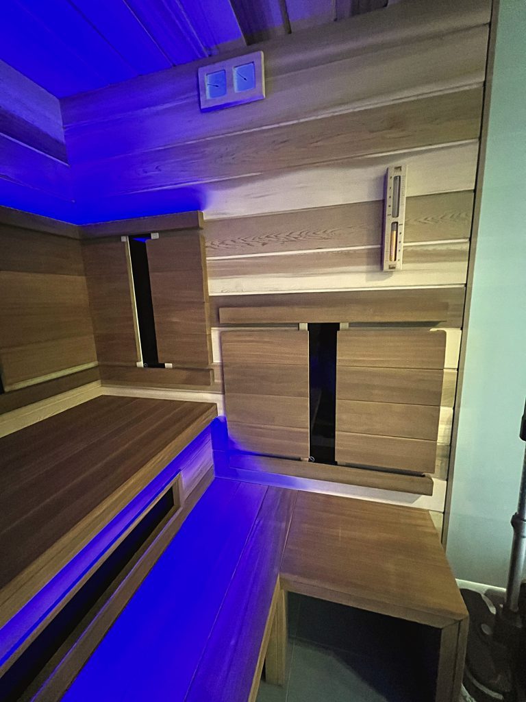 Sauna combi cedrowa 5