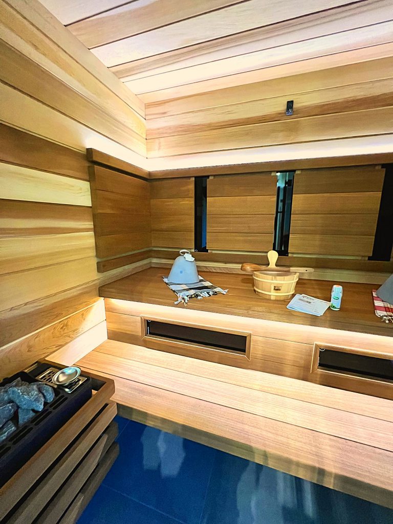 Sauna combi cedrowa 4