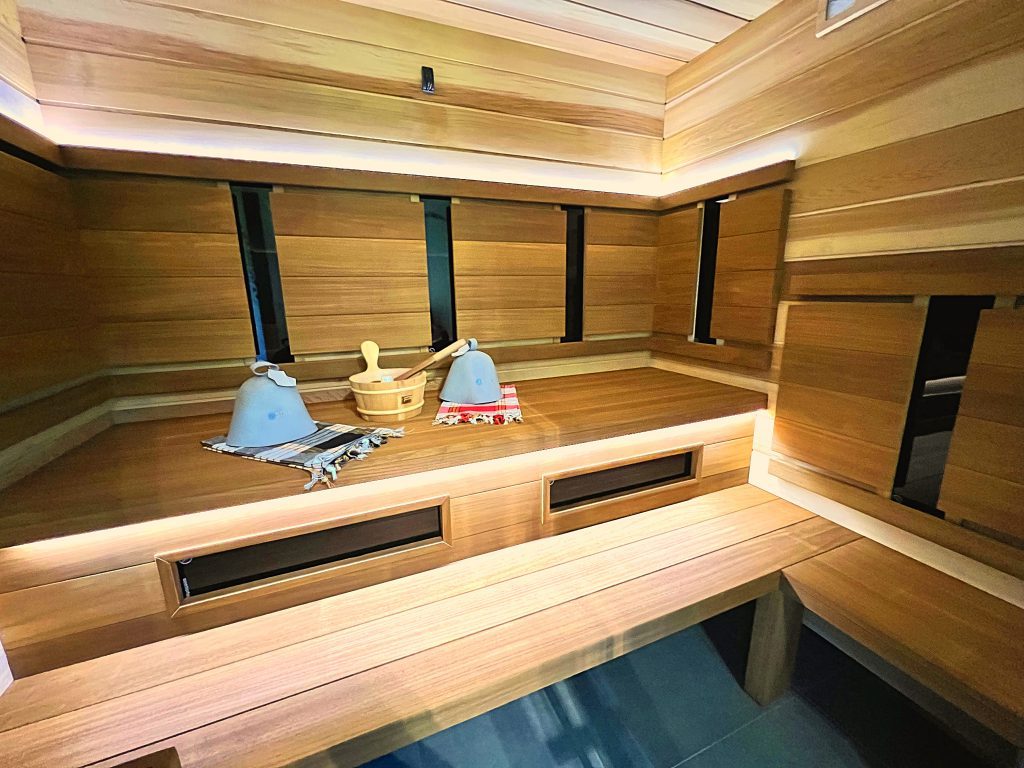 Sauna combi cedrowa 3