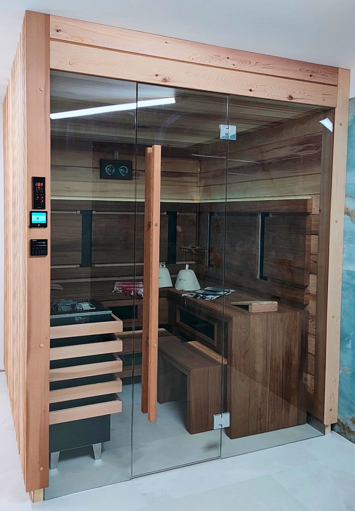 sauna domowa premium